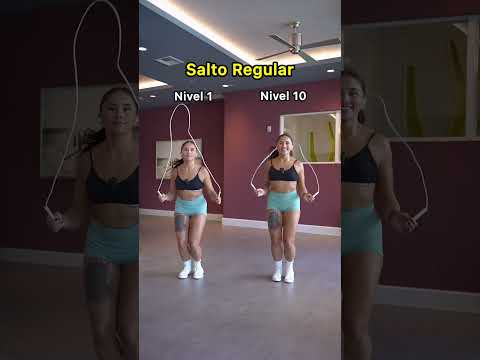 Salto regular nivel 1 o nivel 10? #jumprope #saltodecuerda