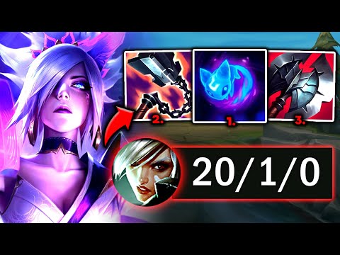 EVERY RIVEN COMBO = INSANE DAMAGE! (RIVEN AERY 1V9)