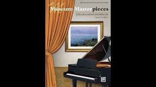 A Prairie Picnic Disturbed by a Rushing Herd of Buffalo, Museum Masterpieces by Catherine Rollin