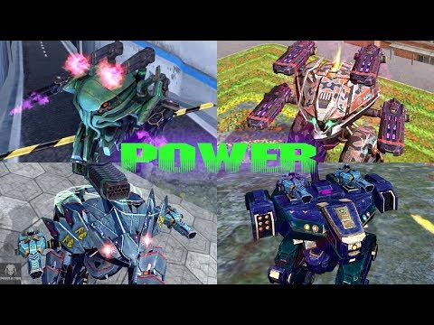 Using A Top Damage Hangar In Champ League - Insane Damage Monsters | War Robots