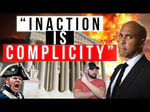 "Inaction is complicity"... Gun Grabber Cory Booker just blamed Gun Owners for EVERYTHING in Senate Thumbnail