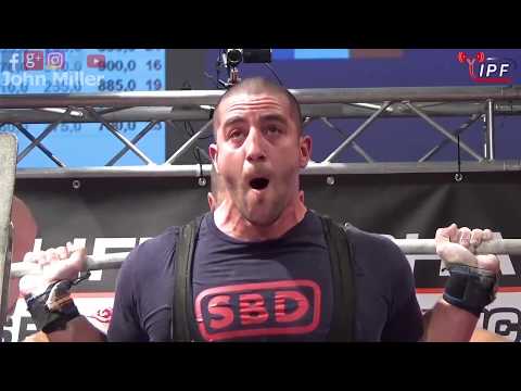 Sofiane Belkesir - 1020kg 6th Place 105kg - IPF World Open Powerlifting Championship 2017