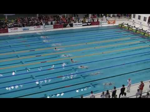 DJM Schwimmen 2016: 50m Brust (w) - Finale Junioren