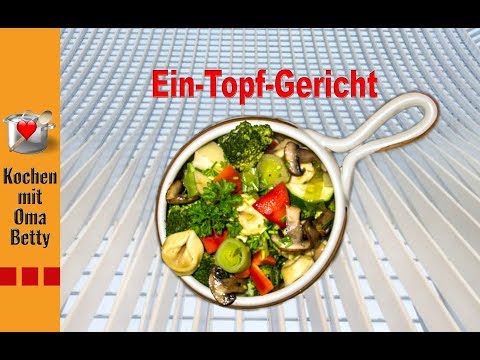 Gemüse Tortellini Topf, natürlich, lecker