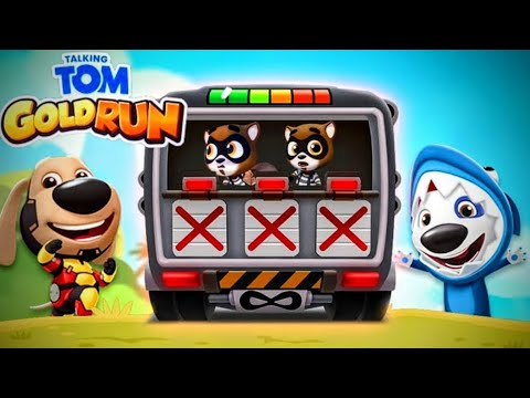 Talking Tom Gold Run Shark Hank Boss Fight, Talking Tom Gold Run New Updat