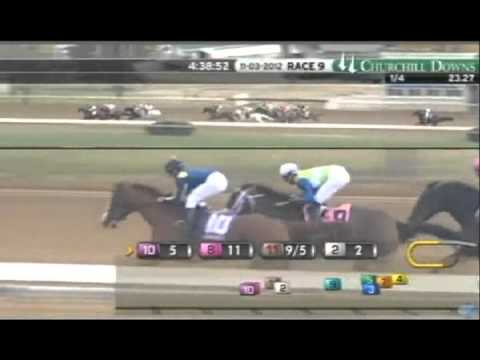 Joyful Victory - 2012 Chilukki Stakes - Second Place Finish