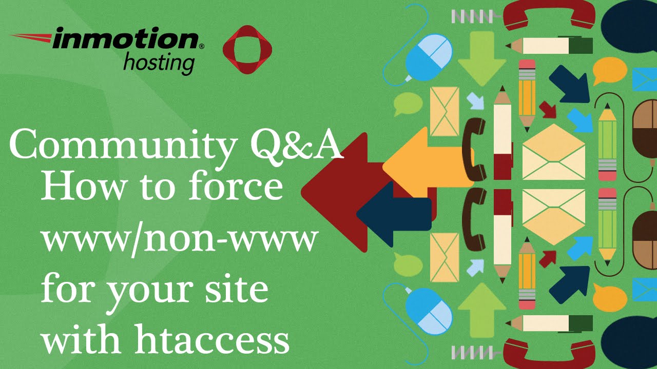 How to force www/non-www for your site with .htaccess
