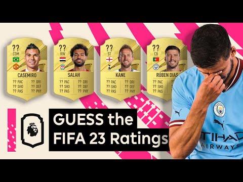 FIFA 23 Ratings ft. Ruben Dias! Can you GUESS the Premier League player by stats? | Uncut