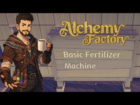 Basic Fertilizer Machine Blueprint | Alchemy Factory Blueprint Labs Ep.6