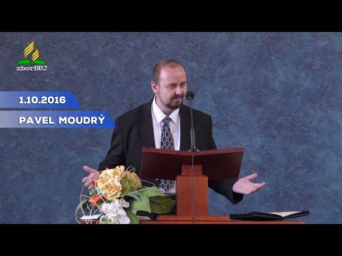 1.10.2016 Pavel Moudrý - Boh nesie tvár trpiaceho