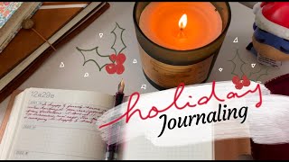 Holiday Week & Journaling (Hobonichi, MD Diary)