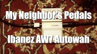 Video thumbnail for My Neighbor's Pedals - Ibanez AW7 Auto Wah | Tom Strahle | Pro Guitar Secrets by Tom Strahle