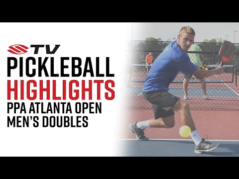 Laser Quick Dinking Battle Pickleball Highlight - Atlanta Open Men's Doubles