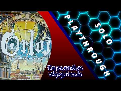 Orloj egyszemélyes végigjátszás /solo playthrogh - Painting and Game