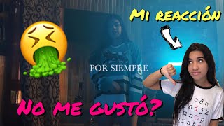 POR SIEMPRE / KENIA OS video reacción
