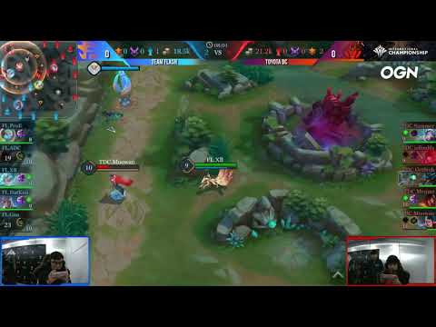 TEAM FLASH vs TOYOTA DIAMOND COBRA_ AIC 2018_Day 3 Round Table_Game 1