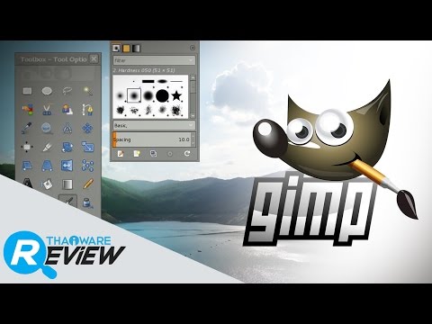 รีวิว Gimp โปรแกรมแต่งภาพฟรีตัวเก่ง ที่ความสามารถไม่แพ้ Photoshop