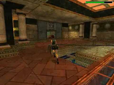 TRLE Walkthrough Underworld UB3 - The Plain of Jars I