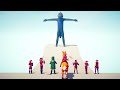 TABSILLA Vs EVERY FACTION Totally Accurate Battle Simulator TABS