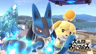 【スマブラSP】普通のしずえさんが行く！CP9ツアー vsルカリオ