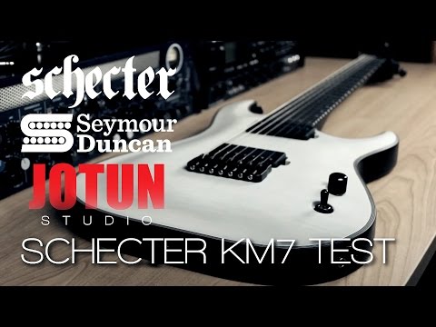 Schecter KM7 & Seymour Duncan Nazgul and Sentient Test
