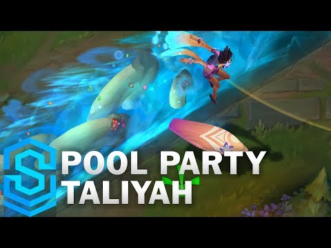 Pool Party Taliyah Skin Spotlight - Pre-Release - League of Legends