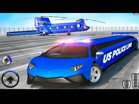 US POLICE LIMO TRANSPORT TRUCK GAME 3D ANDROID GAME : REACT GAMING :