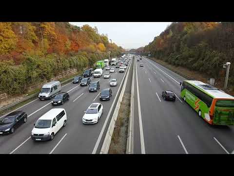 Germany#Stuttgart#Autobahn#A8#November#Brücke#Schönbuchstrasse#Blickrichtung#Osten