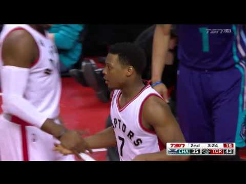 Raptors Highlights: Lowry Protects The Paint - April 5, 2016