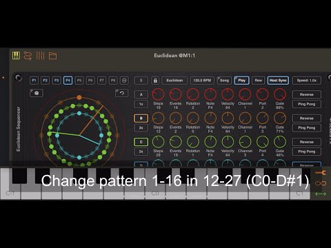Euclidean Sequencer+WoodStepper