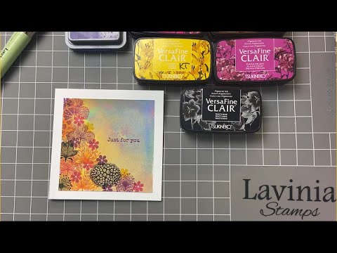Blossoming Blooms by Karen Telfer - A Lavinia Stamps Tutorial