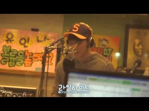 120328 Kiss the Radio ; SUNGMIN sang a song