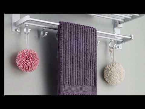 Modern bathroom towel holder design ideas