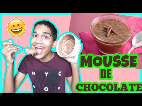 MOUSSE DE CHOCOLATE DIY