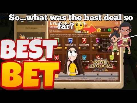 Who Will Win Osiris League? Eye For Talent, Mark of The Champion + RoK Osiris Shop Open