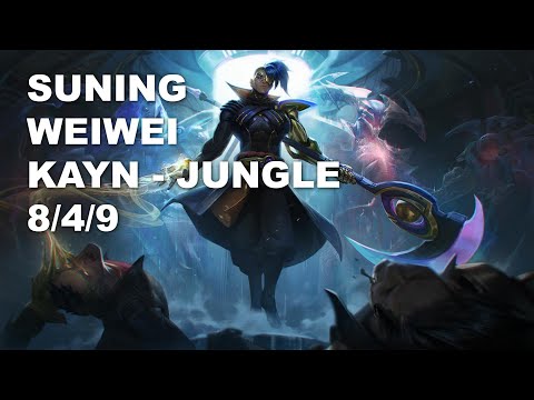 Suning Weiwei Jungle Kayn vs Ekko - KR Challenger Patch 10.9