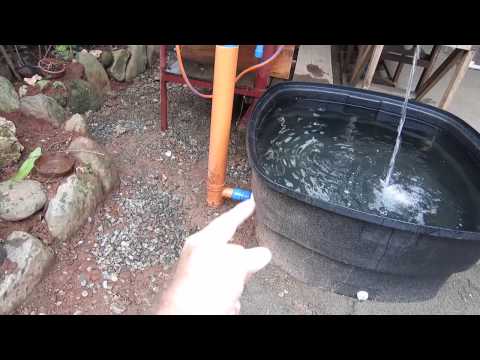 Demonstration of the Pipe in a Pipe Air Lift Pump in Action