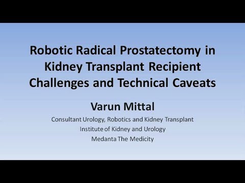 Robotic Radical Prostatectomy in Kidney Transplant Recipient: Challenges and Technical Caveats