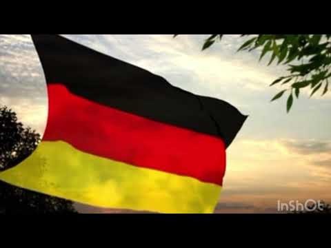 The Flag and Anthem of The Weimar Republic 1919-1935 and West Germany 1949-1990