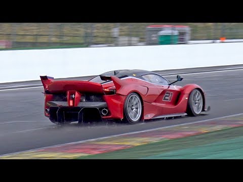$3.0 Million Ferrari FXX K - INSANE V12 EXHAUST SOUNDS!