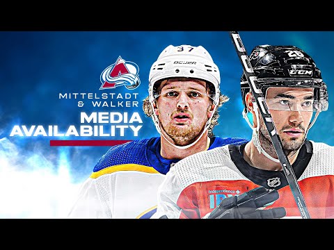 Casey Mittelstadt and Sean Walker on joining the Colorado Avalanche
