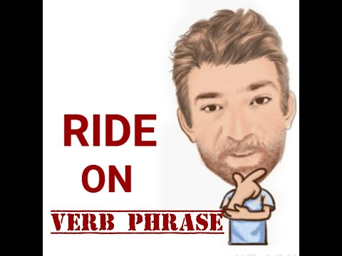 English Tutor Nick P Verb Phrase (383) Ride On - Four Meanings