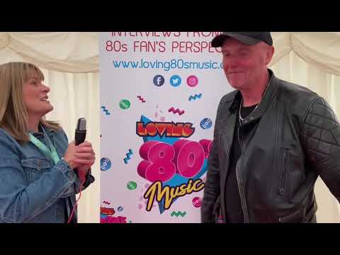 A backstage chat with Heaven 17’s Glenn Gregory, at Rewind 2021