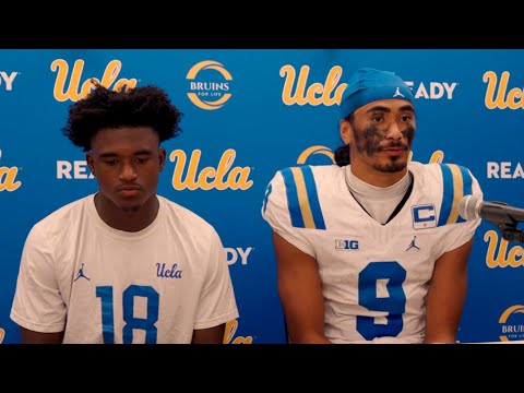 UCLA Football Postgame - Players, at Northwestern (Sept. 27, 2025)