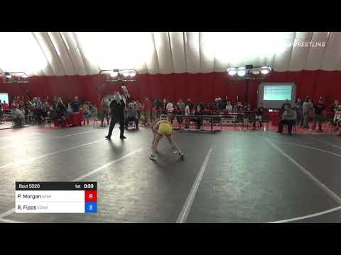 38 Kg Rr Rnd 2 - Perry Morgan, Kobra Kai Training Vs Revin Fipps, Cowboy Wrestling Club