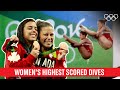 Women S 15 Highest Scored Dives At Rio 2016