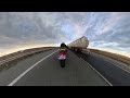 Ride 327 Insta 360 X4 Honda CBR650R 2025 Akrapovic Racing Line