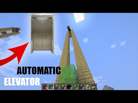 Jumper - How to Make Automatic Elevator in Minecraft 1.19