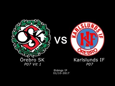 Örebro SK FK Vit 1 vs Karlslunds IF HFK Röd - Match 3: _  2017-10-01