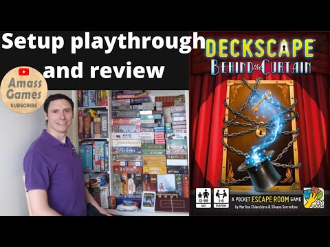 How to setup play and review and solo playthrough by AmassGames 